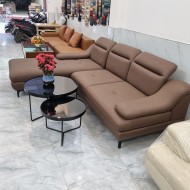 Bộ Sofa Bọc Da Cao Cấp Màu Nâu 2m6 x1m7 